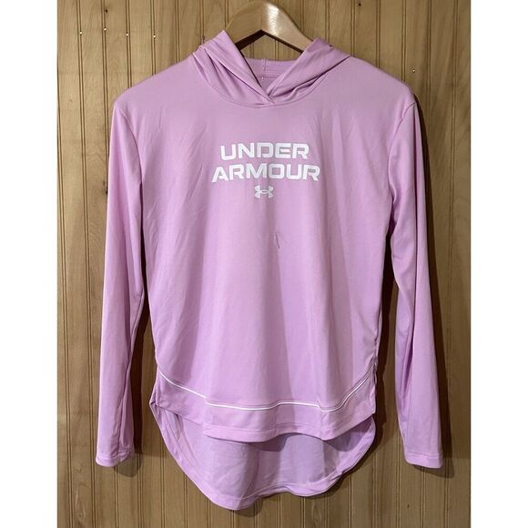 Under Armour Loose Fit Youth Large Heat Great Hoodie Pullover - Picture 1 of 7